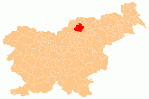 Umestitev mestne občine Slovenj Gradec v Sloveniji